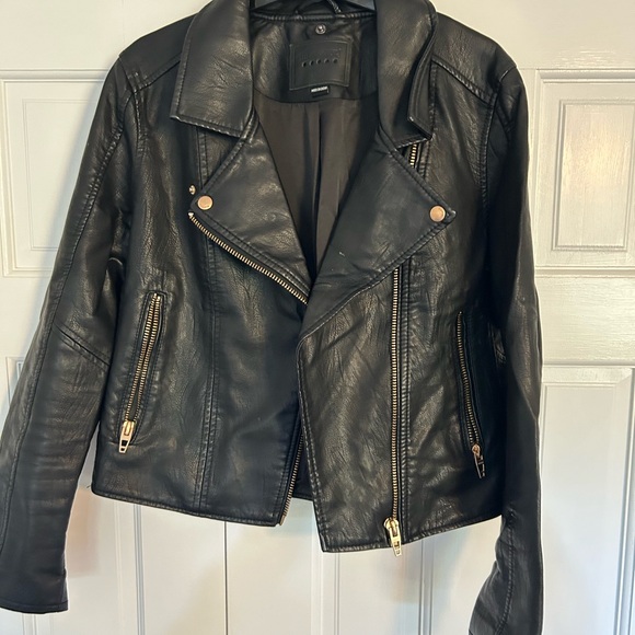 Blank NYC Black Bomber Jacket - Picture 3 of 3